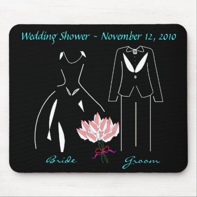 "Wedding Shower" Mousepad- Customizable by Yve_13