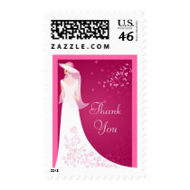 Wedding Shower Thank You Custom Postage postage