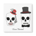 Wedding Skellies Magnet