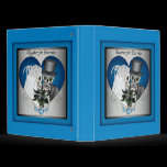 Wedding Skulls - Blue binders