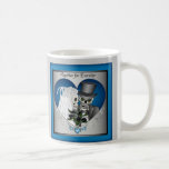Wedding Skulls - Blue Coffee Mugs