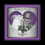Wedding Skulls magnets