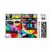 Wedding Stamp - Day of the Dead