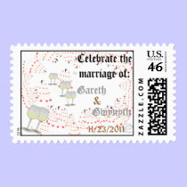 Wedding Stamp (Wedding Swirl) stamps