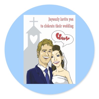 wedding stickers