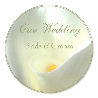 Wedding Sticker