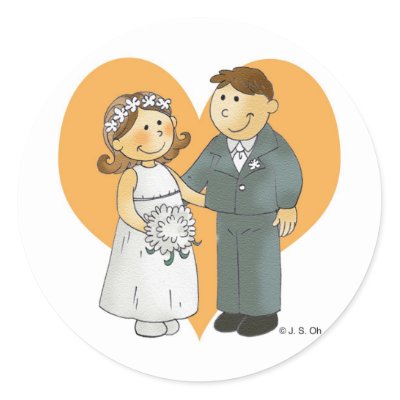 Wedding stickers