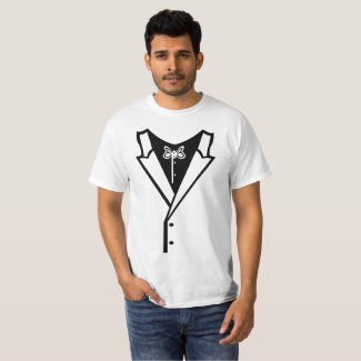 Wedding suit tshirt