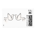 Wedding Symbol of Peace and Love Postage Stamps
