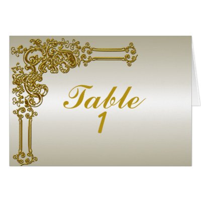 Wedding Table Seating Card