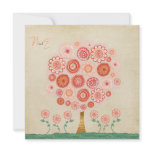 Wedding Tangerine Dream Personalized Invitation