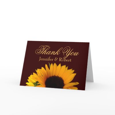 Wedding Thank You Card