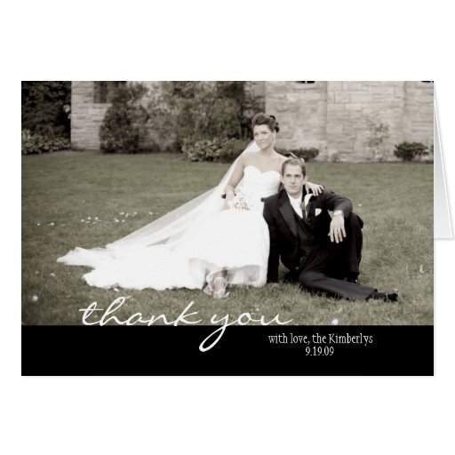 Wedding Thank You Card