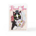 Wedding Thank You Card from The Bride & Groom