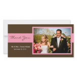 Wedding Thank You Card Custom Photo Card
