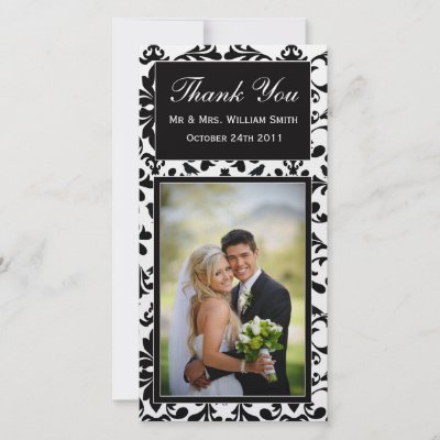 Picture Wedding   Cards on These Wedding Thank You Cards With Your Photo And Wedding Date  Thank