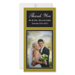 Wedding Thank You Card Personalized Photo Card