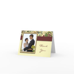 Wedding Thank You cards card