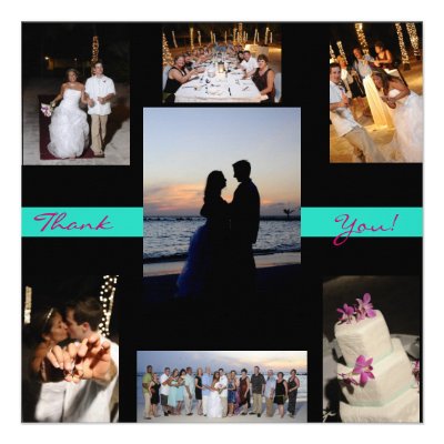 Wedding Thank You Custom Invitation