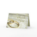 Wedding Thank You (Customizable Color!) card