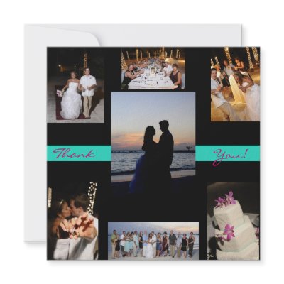 Wedding Thank You Custom Invitation
