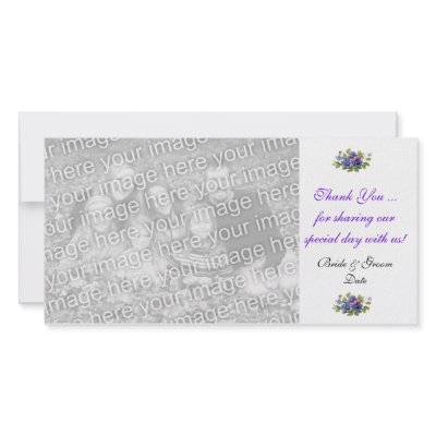 Wedding Thank You Note Photo