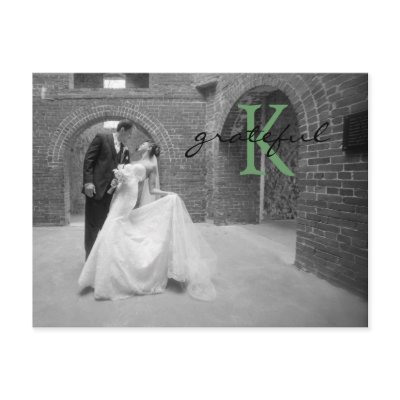 Wedding Thank You Note Postcard