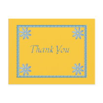 Wedding Thank You Note postcards