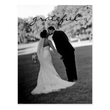 Wedding Thank You Note Postcard