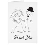 Wedding Thank You Notecard
