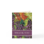 Wedding Thank You Notes, Autumn Grape Leaf Cards