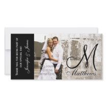 Wedding Thank You Photo Cards Template