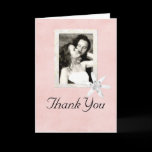 Wedding Thank You Photo Frame Card