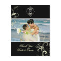 Wedding Thank You Photo postcards, postcard