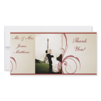Wedding Thank You Photo Cards