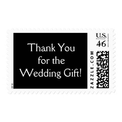 Wedding Thank You Postage Stamp