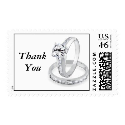 Wedding Thank You Stamps