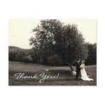 Wedding Thank you Postcards