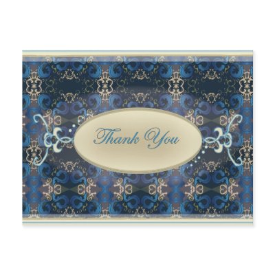 Wedding Thank You Post Card
