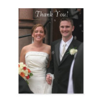 Wedding Thank You postcards by maureenb44 Wedding Thank You postcards