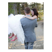 Wedding Thank You Postcard