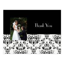 Wedding Thank you postcards insert your photo