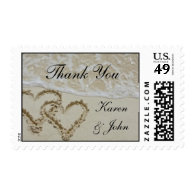 Wedding Thank You Stamps