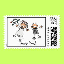 Wedding Thank You stamps by wedding_tshirts Wedding Thank You stamps