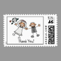 Wedding Thank You stamps