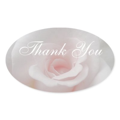 Wedding Thank You Sticker