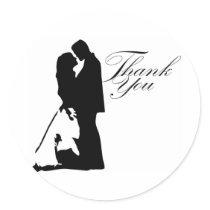 Wedding Thank You Sticker Seal by topchef33 Wedding Thank You Sticker Seal