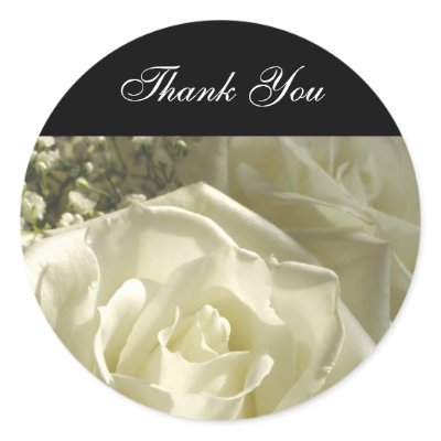 Wedding Thank You Stickers