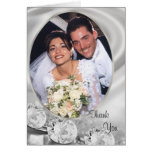 Wedding thank you with photo cards