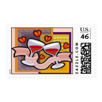 Wedding Toast Stamps